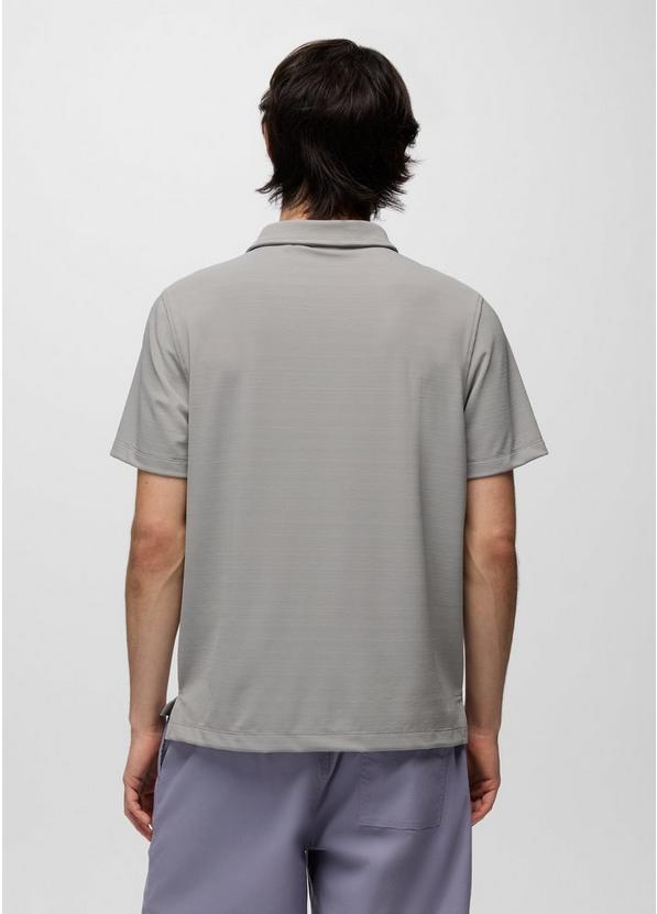 Rotator Short Sleeve Polo, Color: Sterling, image 2