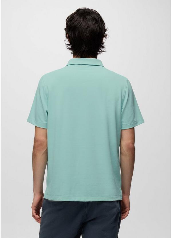 Rotator Short Sleeve Polo, Color: Sea Glass, image 2