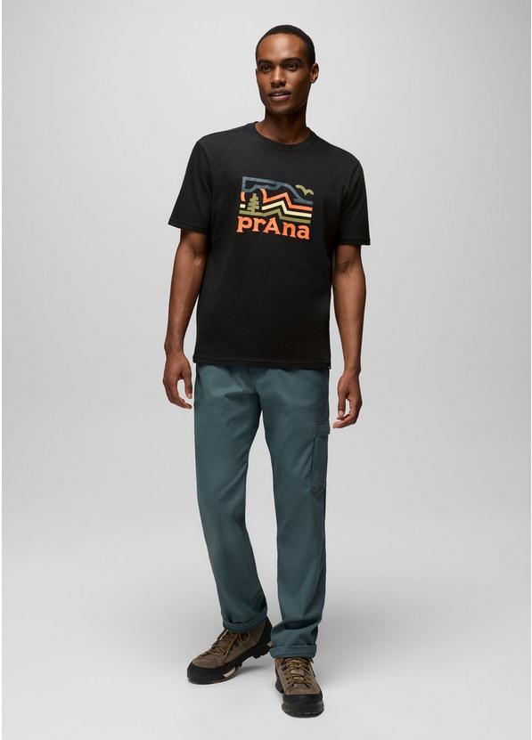 prAna Peak Path Short Sleeve Graphic Tee, Color: Black, image 4