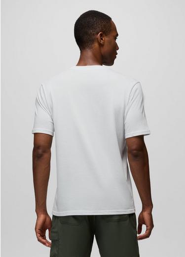 prAna Peak Path Short Sleeve Graphic Tee, Color: Soft White, image 14