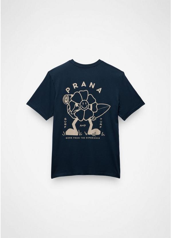 prAna Weekend Wonder Graphic Tee, Color: Stormy Night, image 8