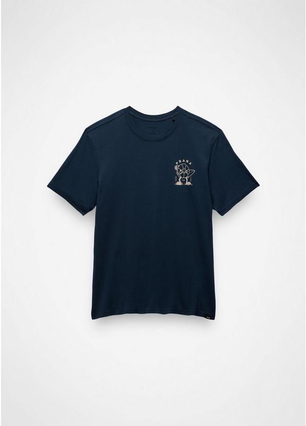 prAna Weekend Wonder Graphic Tee, Color: Stormy Night, image 7