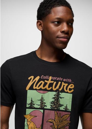 prAna Meadow Hunter Short Sleeve Tee, Color: Black, image 3