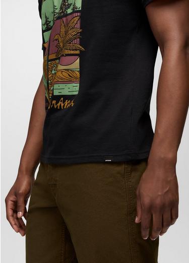 prAna Meadow Hunter Short Sleeve Tee, Color: Black, image 4