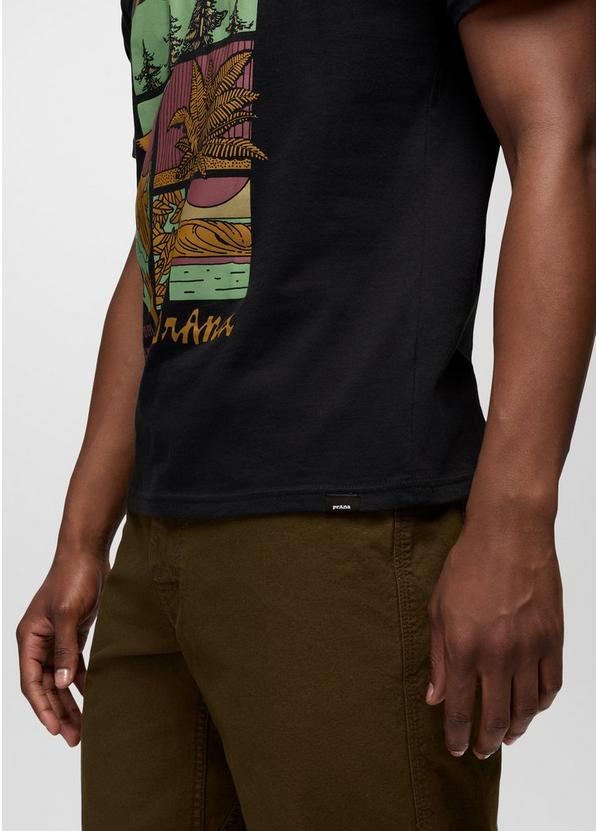prAna Meadow Hunter Short Sleeve Tee, Color: Black, image 4
