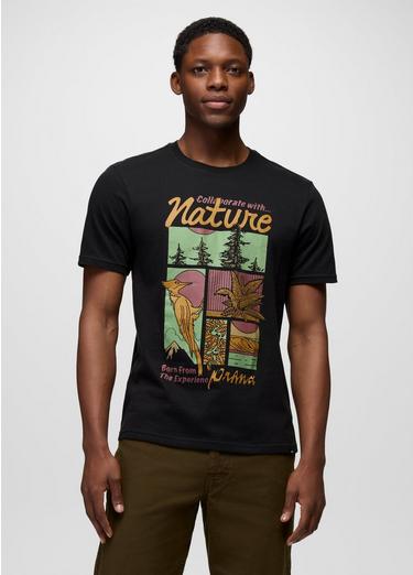 prAna Meadow Hunter Short Sleeve Tee, Color: Black, image 1