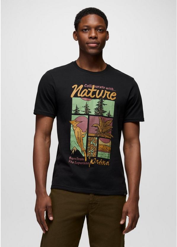 prAna Meadow Hunter Short Sleeve Tee, Color: Black, image 1