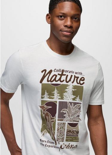 prAna Meadow Hunter Short Sleeve Tee, Color: Soft White, image 7