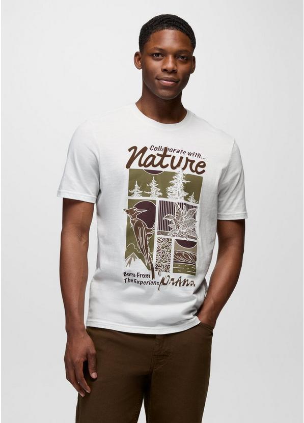 prAna Meadow Hunter Short Sleeve Tee, Color: Soft White, image 1