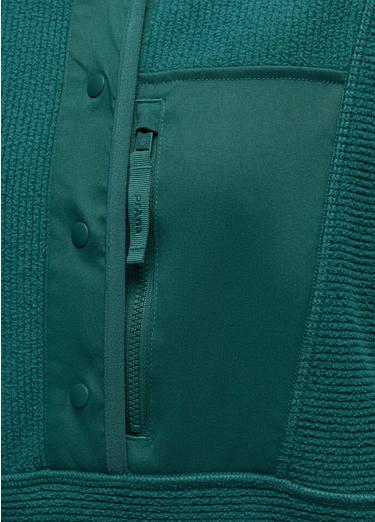 Stretch Zion Fleece Half Snap, Color: Coast, image 8