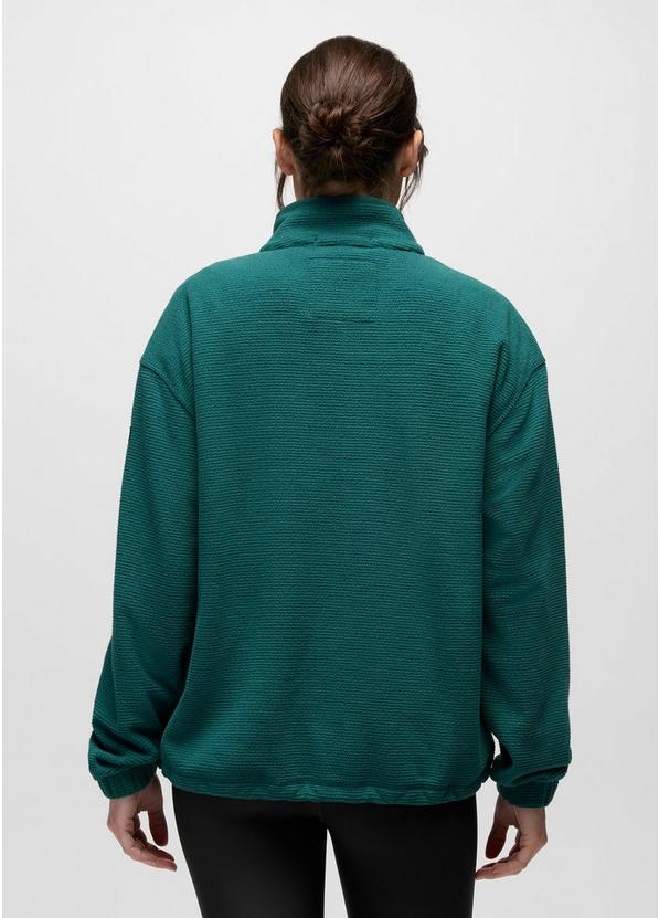Stretch Zion Fleece Half Snap, Color: Coast, image 2