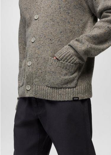 Coupeville Cardigan Sweater, Color: Heather Grey, image 4
