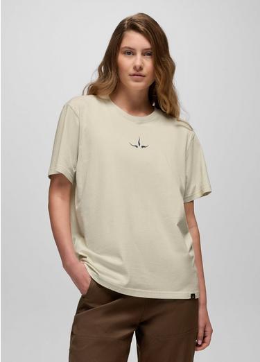 Heritage Logo Short Sleeve Graphic Tee, Color: Beach Pebble, image 3