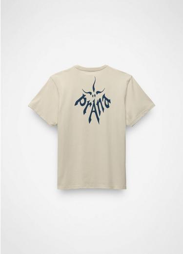 Heritage Logo Short Sleeve Graphic Tee, Color: Beach Pebble, image 1