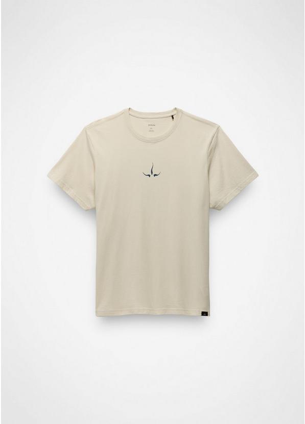 Heritage Logo Short Sleeve Graphic Tee, Color: Beach Pebble, image 2