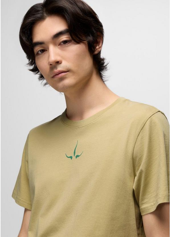 Heritage Logo Short Sleeve Graphic Tee, Color: Jackfruit, image 5