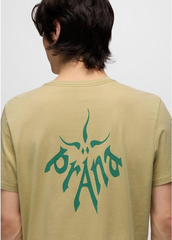 Heritage Logo Short Sleeve Graphic Tee, Color: Jackfruit, image 6