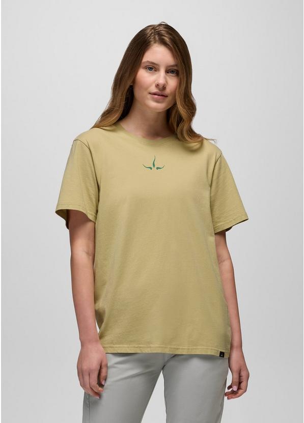 Heritage Logo Short Sleeve Graphic Tee, Color: Jackfruit, image 7