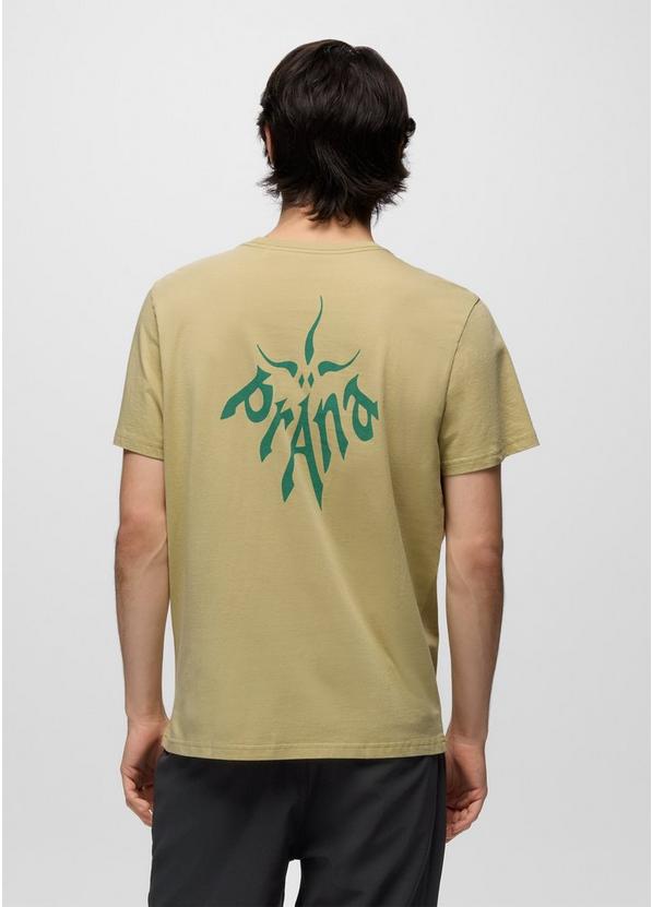 Heritage Logo Short Sleeve Graphic Tee, Color: Jackfruit, image 3
