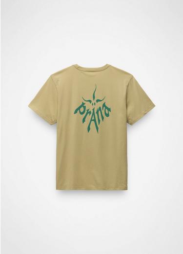 Heritage Logo Short Sleeve Graphic Tee, Color: Jackfruit, image 9
