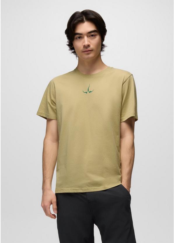 Heritage Logo Short Sleeve Graphic Tee, Color: Jackfruit, image 4