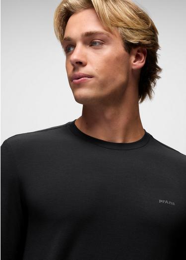 Tolmie Tech Long Sleeve Crew, Color: Black, image 7