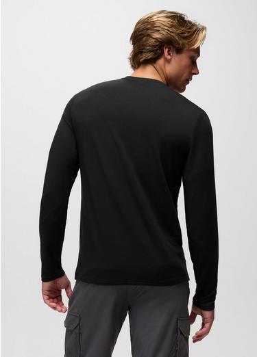 Tolmie Tech Long Sleeve Crew, Color: Black, image 6