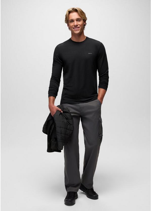 Tolmie Tech Long Sleeve Crew, Color: Black, image 4