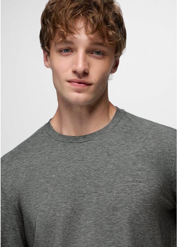 Tolmie Tech Long Sleeve Crew, Color: Heather Grey, image 3