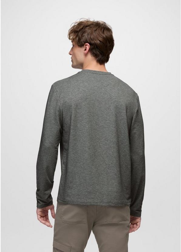 Tolmie Tech Long Sleeve Crew, Color: Heather Grey, image 2