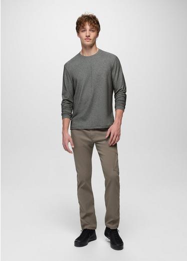 Tolmie Tech Long Sleeve Crew, Color: Heather Grey, image 4