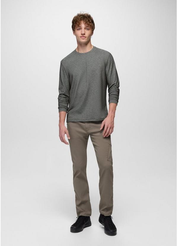 Tolmie Tech Long Sleeve Crew, Color: Heather Grey, image 4