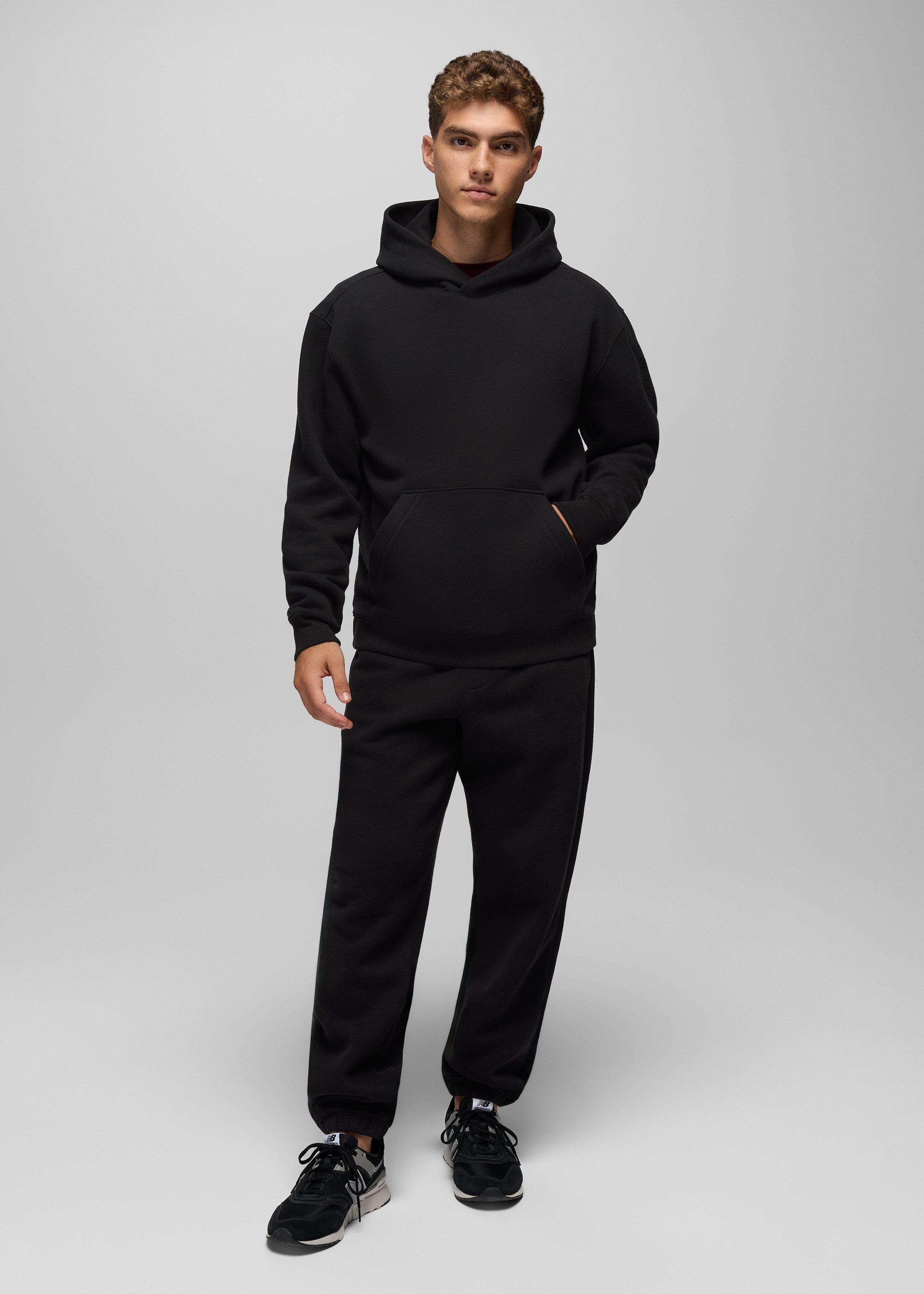 Mens prAna DreamFleece Sweatpant - Black