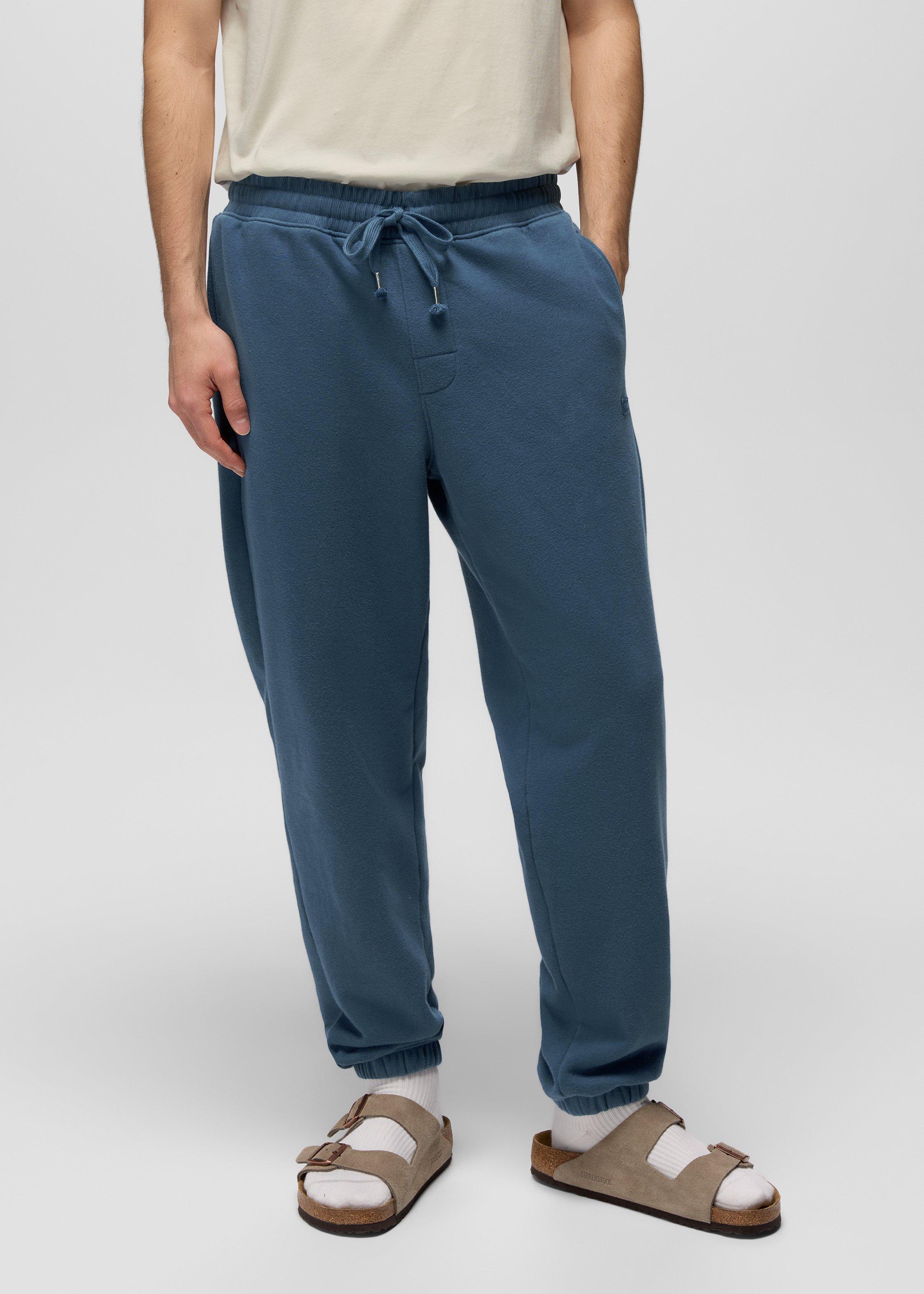 Mens prAna DreamFleece Sweatpant - Bluff Blue