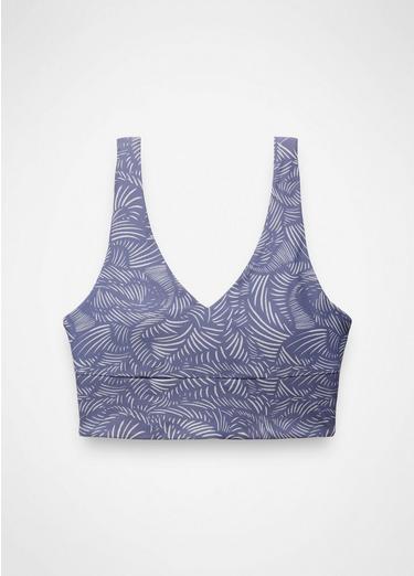 Summer Wave Reversible Swim Top, Color: Taro Currents, image 5