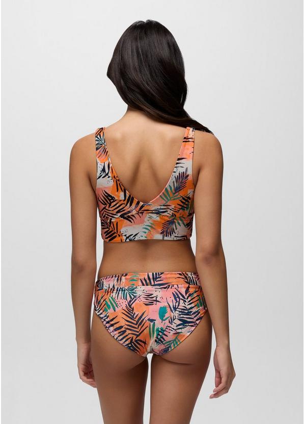 Summer Wave Reversible Swim Top, Color: Papaya Island Fever, image 5