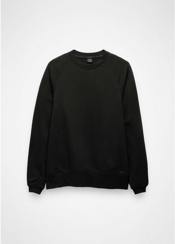 prAna Fleece Oversized Crew, Color: Black, image 6