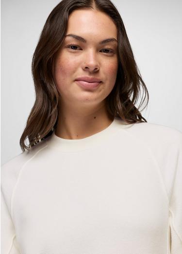 prAna Fleece Oversized Crew, Color: Alba, image 3