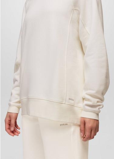 prAna Fleece Oversized Crew, Color: Alba, image 4