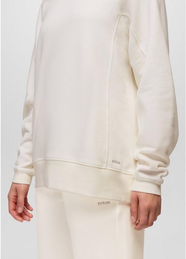 prAna Fleece Oversized Crew, Color: Alba, image 4