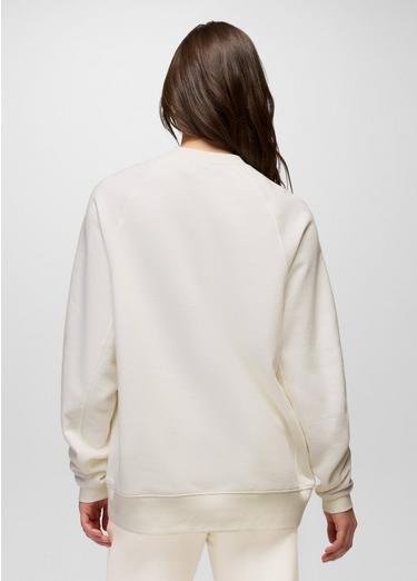 prAna Fleece Oversized Crew, Color: Alba, image 2