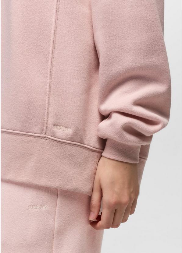 prAna Fleece Oversized Crew, Color: Dawn, image 4