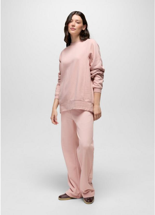 prAna Fleece Oversized Crew, Color: Dawn, image 5