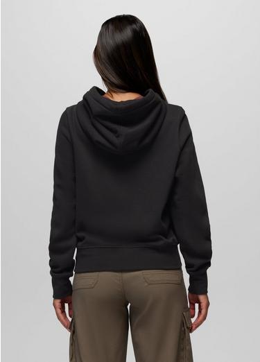 prAna Fleece Full Zip Hoodie, Color: Black, image 4