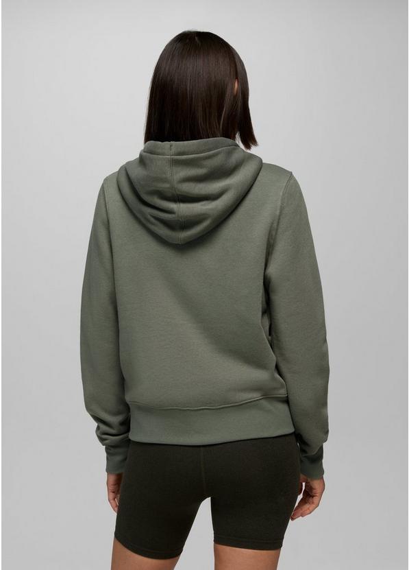 prAna Fleece Full Zip Hoodie, Color: Thyme, image 2