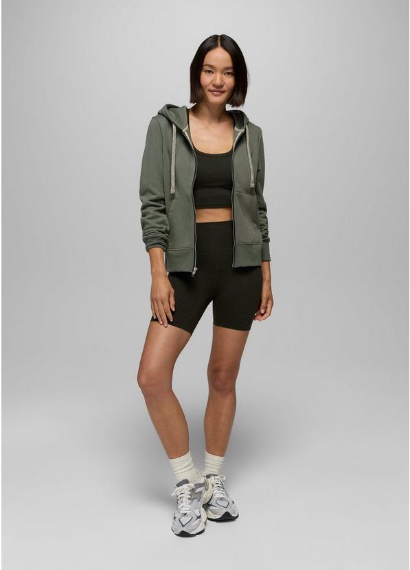 prAna Fleece Full Zip Hoodie, Color: Thyme, image 5
