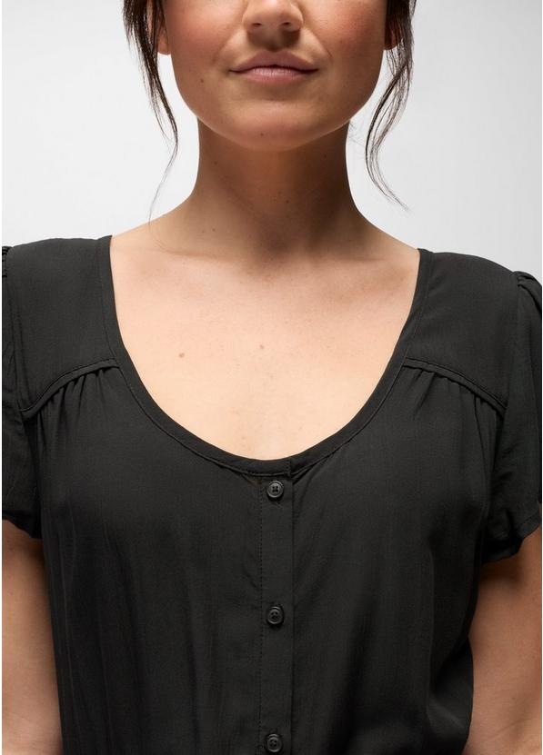 Moonvale Maxi Dress, Color: Solid Black, image 3