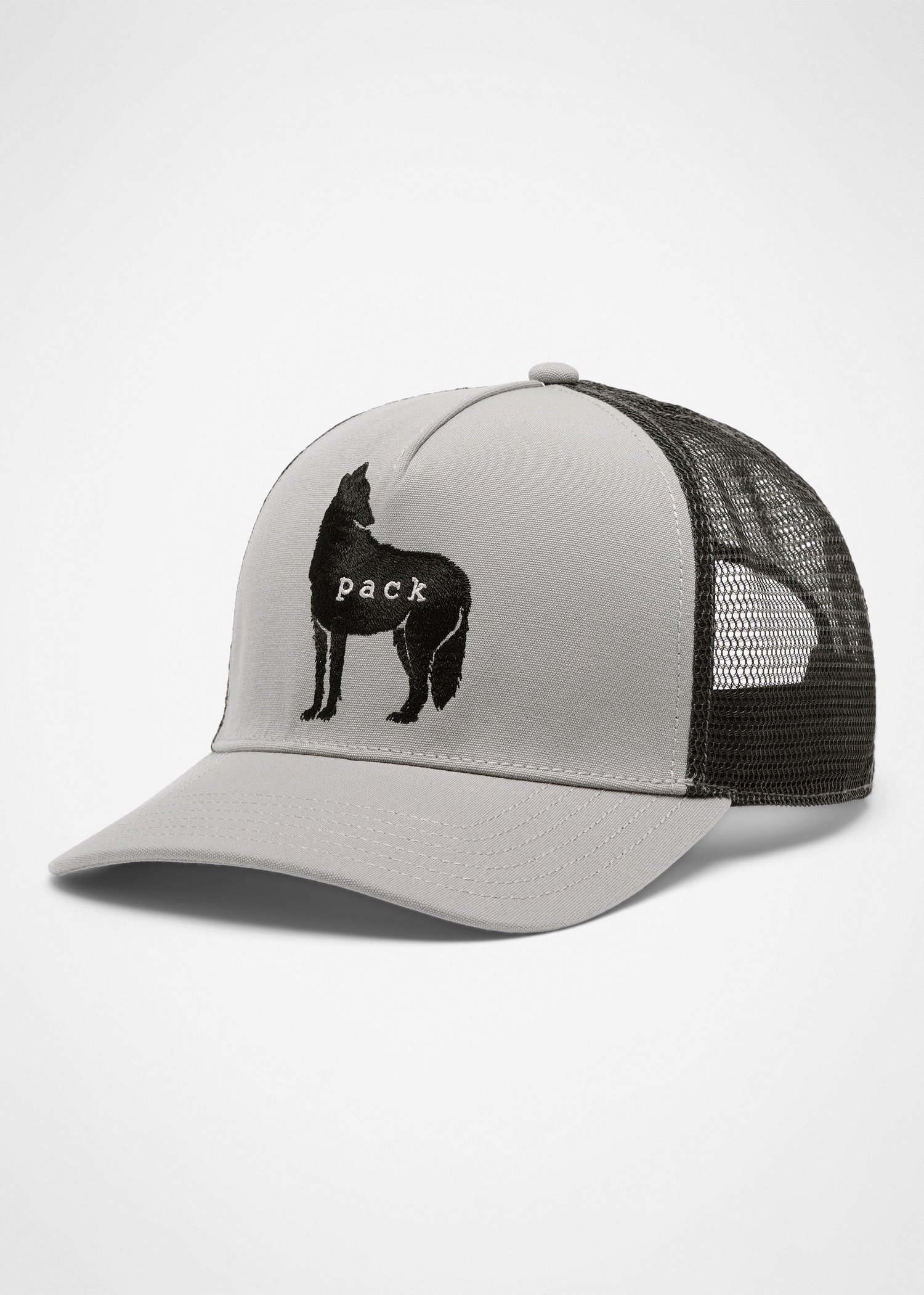 Gender Neutral prAna Desert Road Journeyman Trucker - Sterling Wolf