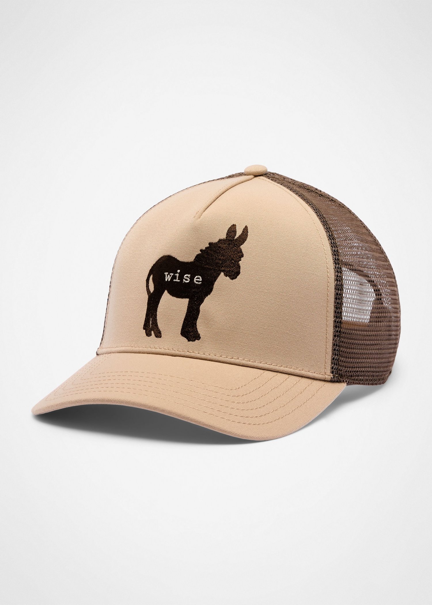Gender Neutral prAna Desert Road Journeyman Trucker - Sandbar Wise