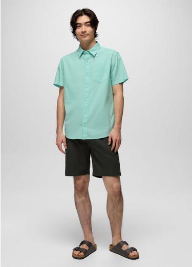 Metador Solid Short Sleeve Shirt, Color: Sea Glass, image 16